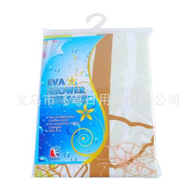 批发供应家用涤纶印花防水加扣浴帘/简易窗帘 - 批发供应家用涤纶印花防水加扣浴帘/简易窗帘厂家 - 批发供应家用涤纶印花防水加扣浴帘/简易窗帘价格 - 义乌市飞穹日用品 - 