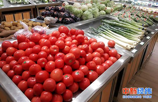 商务部 上周食用农产品价格环比降0.4 连续7周回落